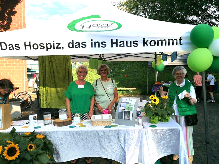 „Hier ist Menschsein gefragt!“ Ehrenamtliches Engagement im ambulanten Hospiz Hürth e.V.