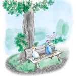 Gesprächsangebot für Trauernde Friedhofsbank Alt-Hürth