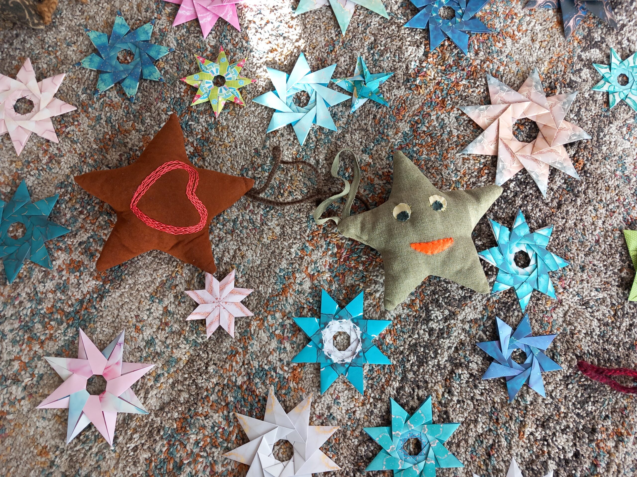 Sterne von der Helios Nähwerkstatt