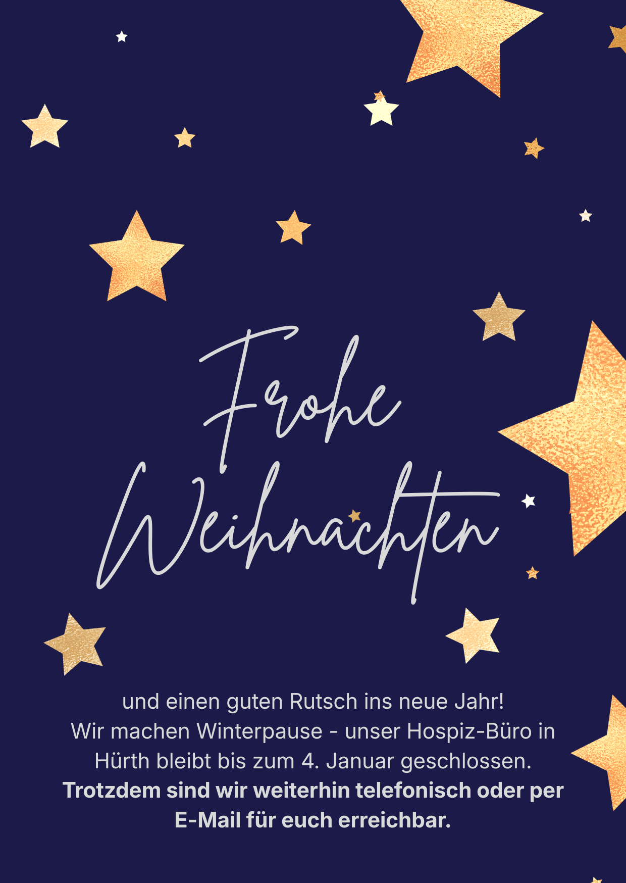 Frohe Weihnachten!